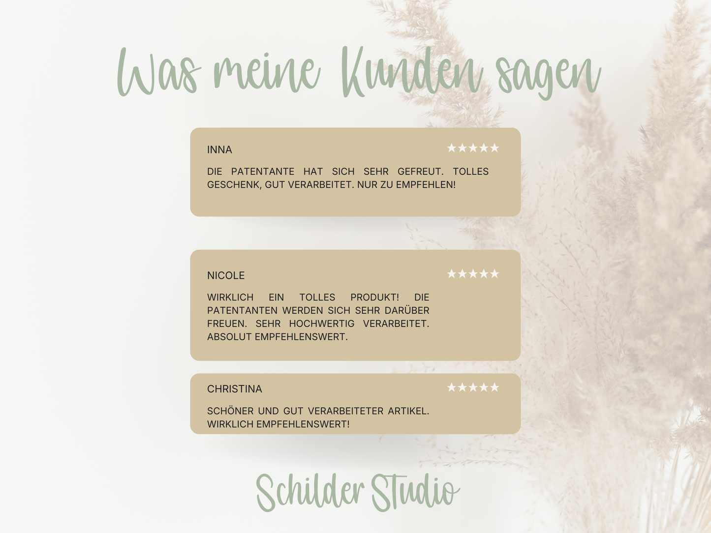 Holzschild „Patentante“ – Personalisiertes Geschenk zur Schwangerschaft oder Taufe